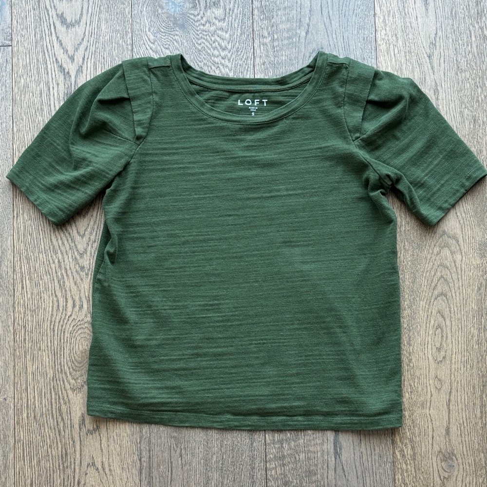 LOFT Elevated Short Sleeve Tee